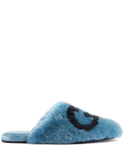 gucci ladies slippers|gucci fluffy slippers.